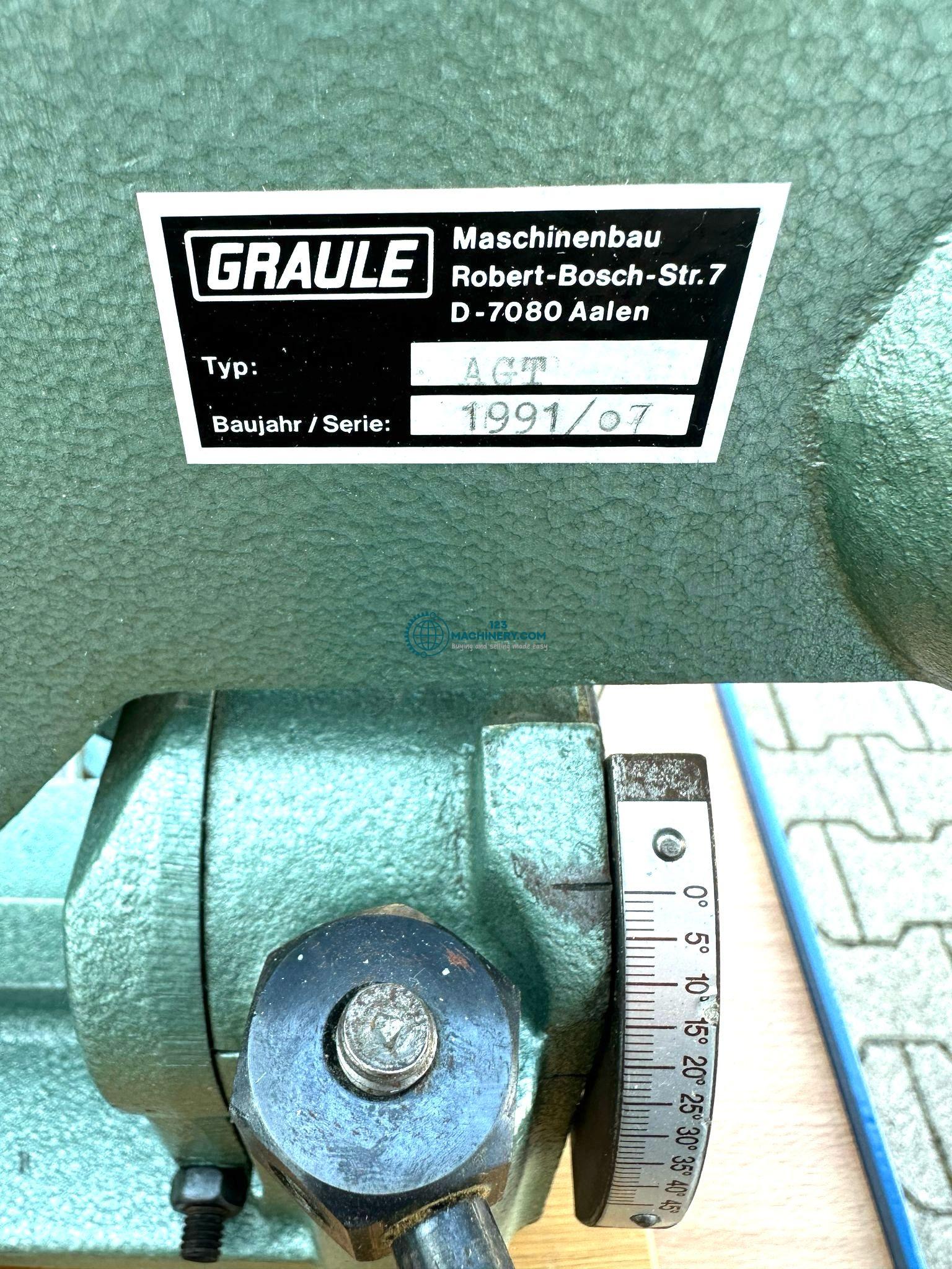 Graule Typ: AGT Tischkreissäge